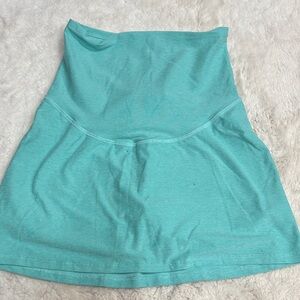 Beyond the Bump Teal Maternity Skirt, S